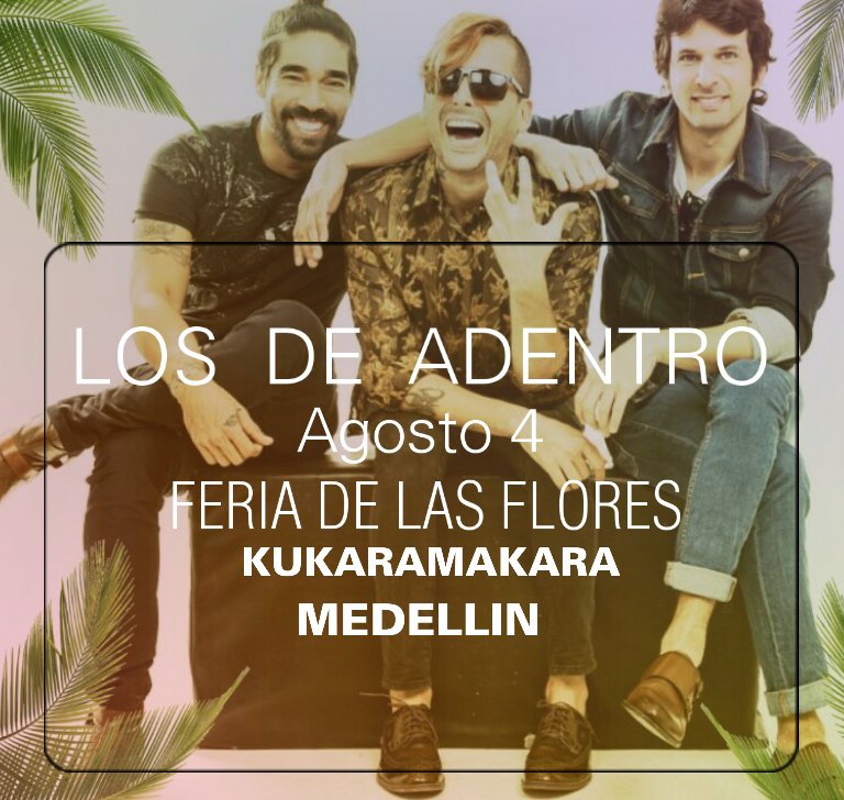 Medallo vamos pa la Feria De Las Flores este 4 de agosto con @gusimusica en <a href="/kukaramedellin/">KukaramakaraMedellin</a>