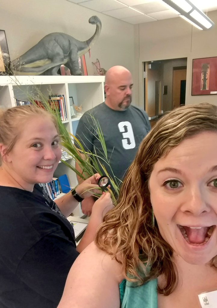 MrsSanchez_EDU's tweet photo. Selfie with switchgrass. Working on your knows and needs to know to further our knowledge. πΏ #BRITtrc @Tashman_STEAM @FridayTracy @SciThai https://t.co/FGeZAxDS6u