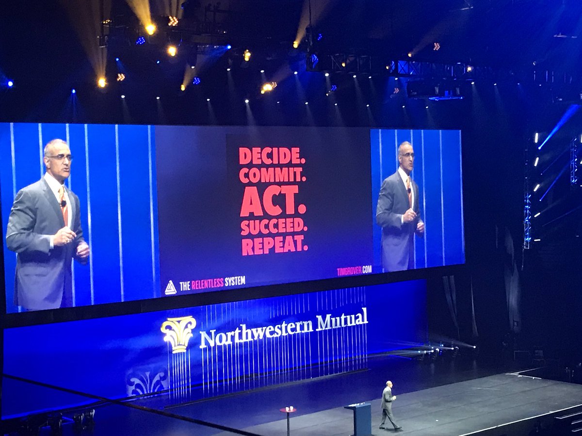 milleyrock_'s tweet photo. "Passion and inner drive doesn't mean anything unless you act on it" Tim Grover @ #NMAM2017 https://t.co/DMaPAqMlLM
