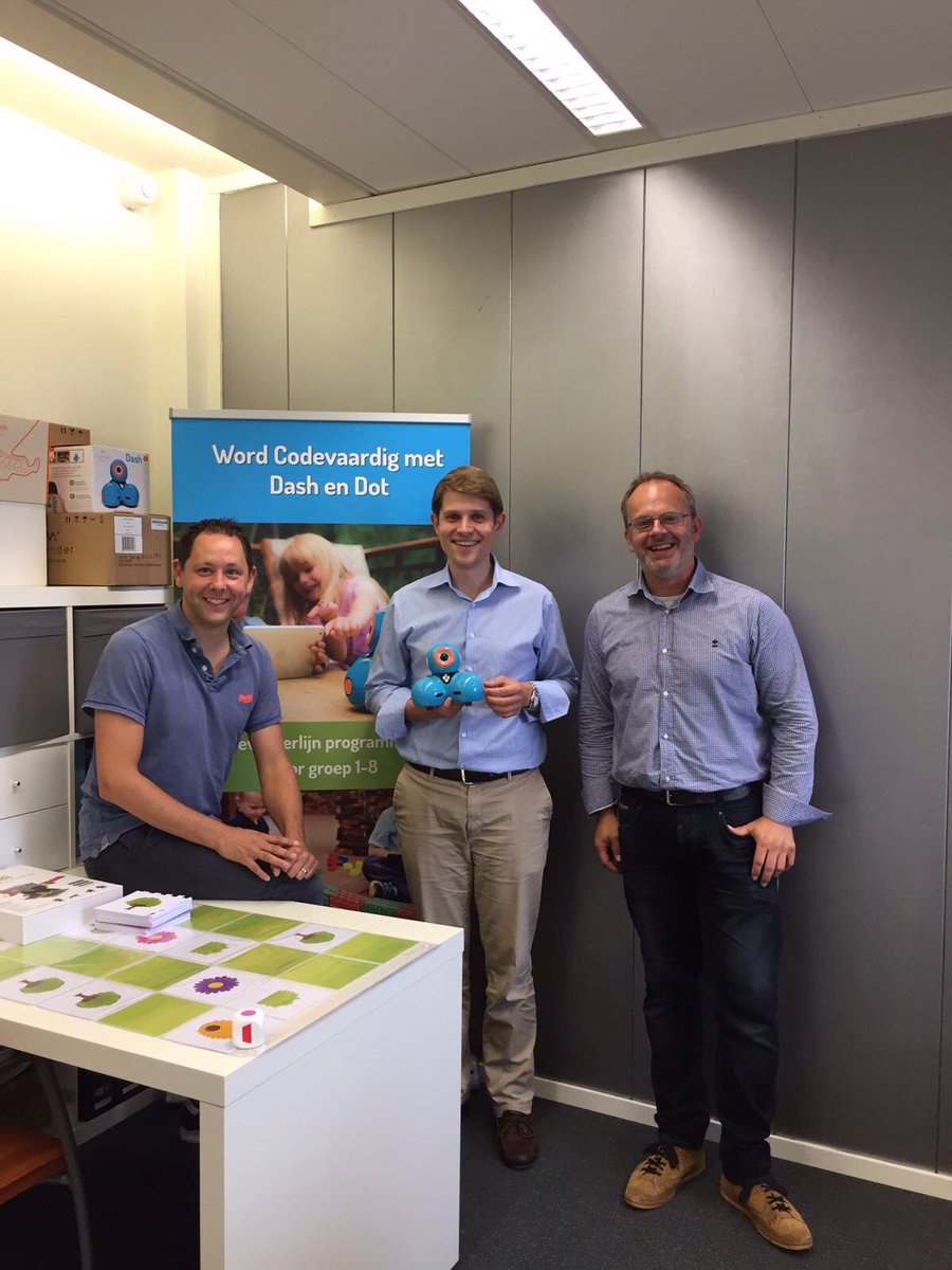 Even goed bijgepraat met WonderWorkshop, de makers van Dash en Dot! <a href="/WonderWorkshop/">Wonder Workshop</a>