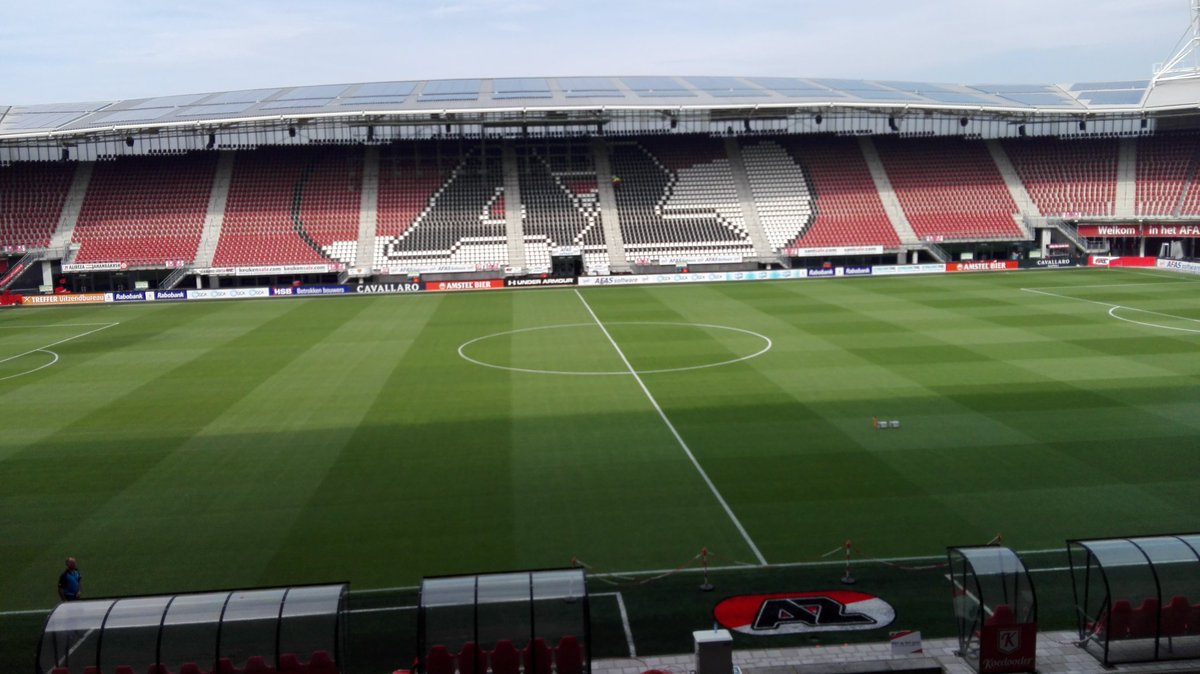 Ya en el AFAS Stadion, el coqueto estadiio del AZ donde jugarâ el <a href="/MalagaCF/">Málaga CF</a> esta tarde