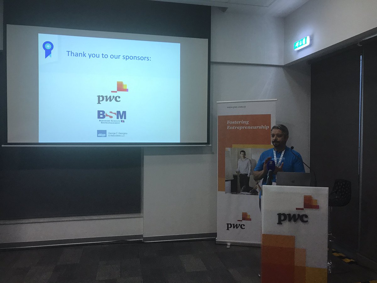 PwC_Cy_Press's tweet photo. We are about to start #Cyprus #nationalfinals #climatelaunchpad2017 https://t.co/LBD9VqyMPY