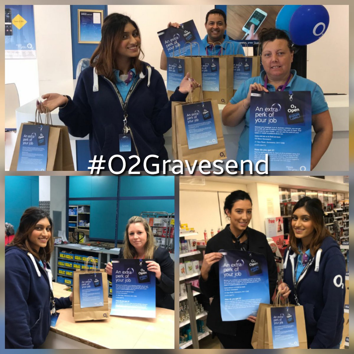 Avertec_'s tweet image. Gravesend team been out in their community sharing the fab perks of O2 Open. Pop in to any @O2 for more info #Open #moreforyou #avertec