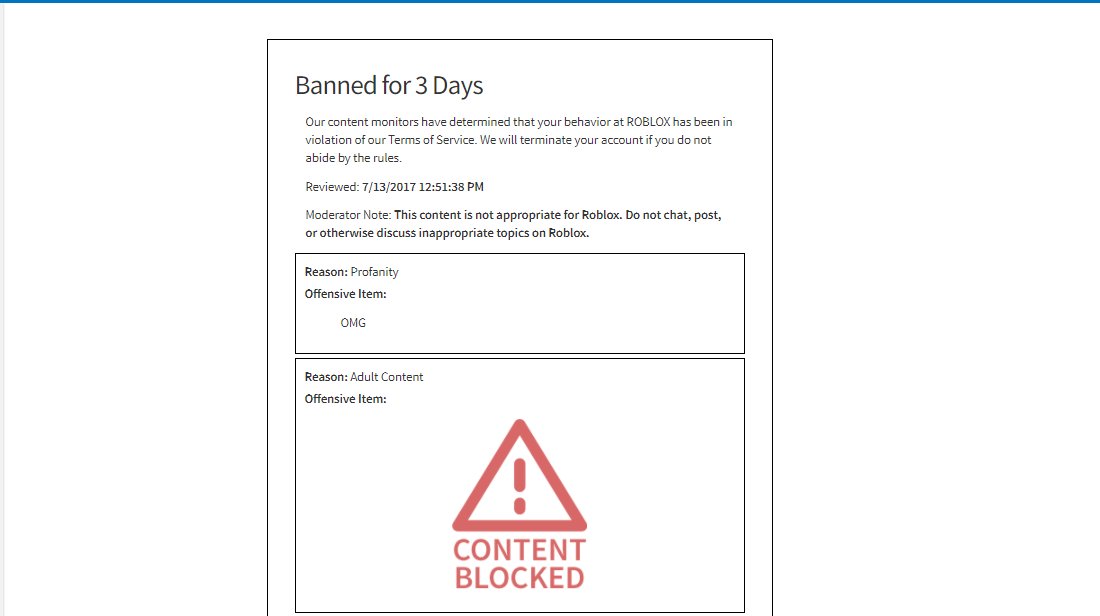 Roblox Banned Sign Rxgate Cf To Get - kreekcraft on twitter so i apparently got banned on roblox