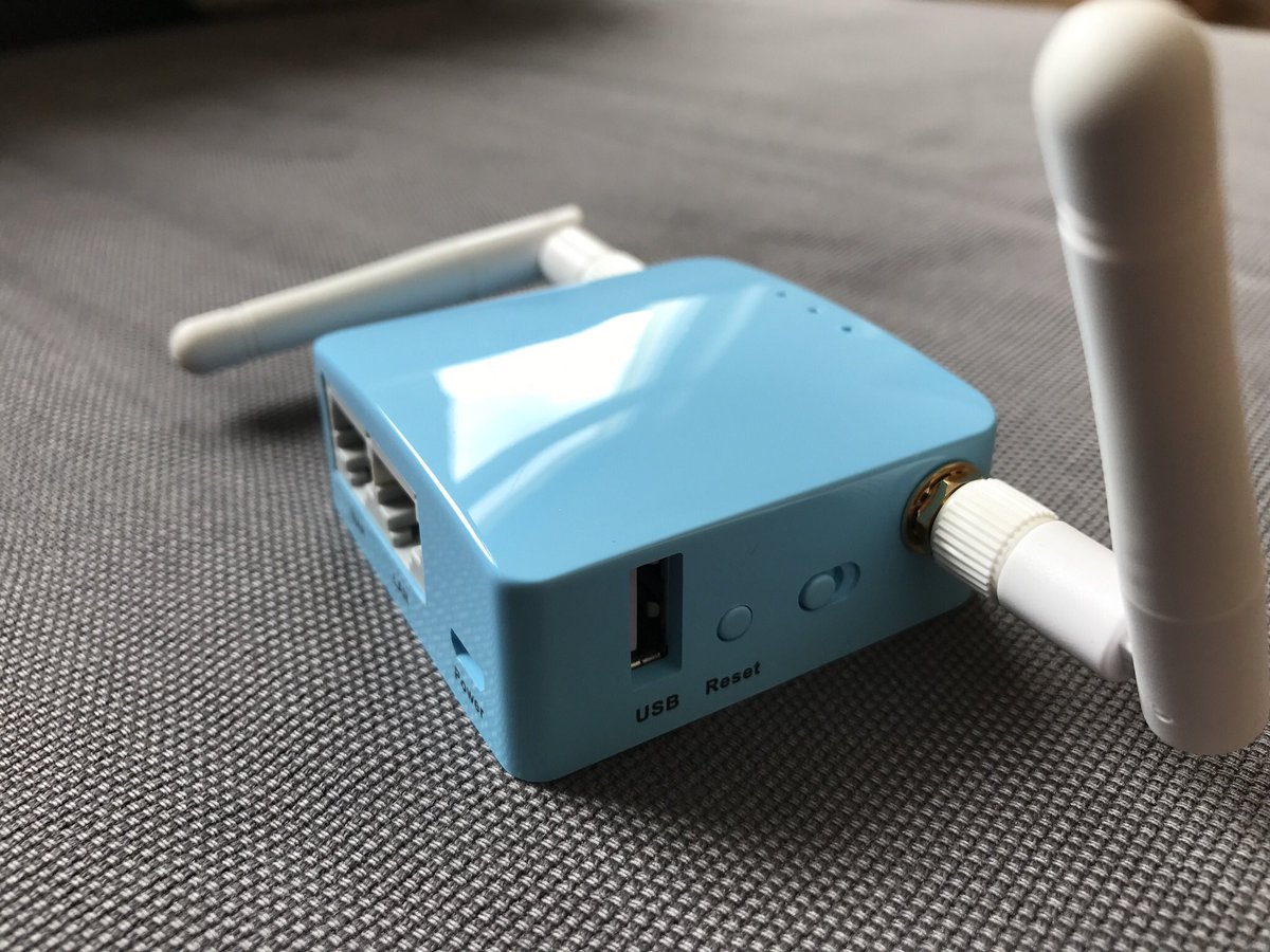 erlebnischris's tweet image. Bastelstunde #openWRT #MiniRouter #Hacker #Nerd