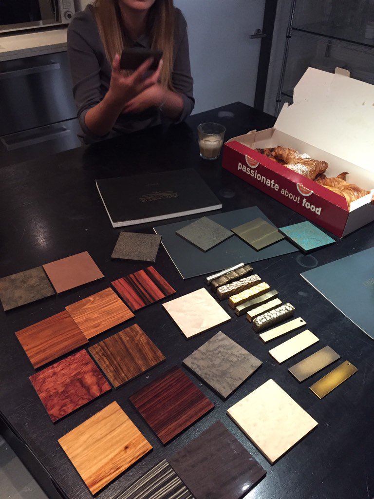 DecorusSales's tweet photo. Out presenting samples today at #muzalab https://t.co/uvx1P9joOn