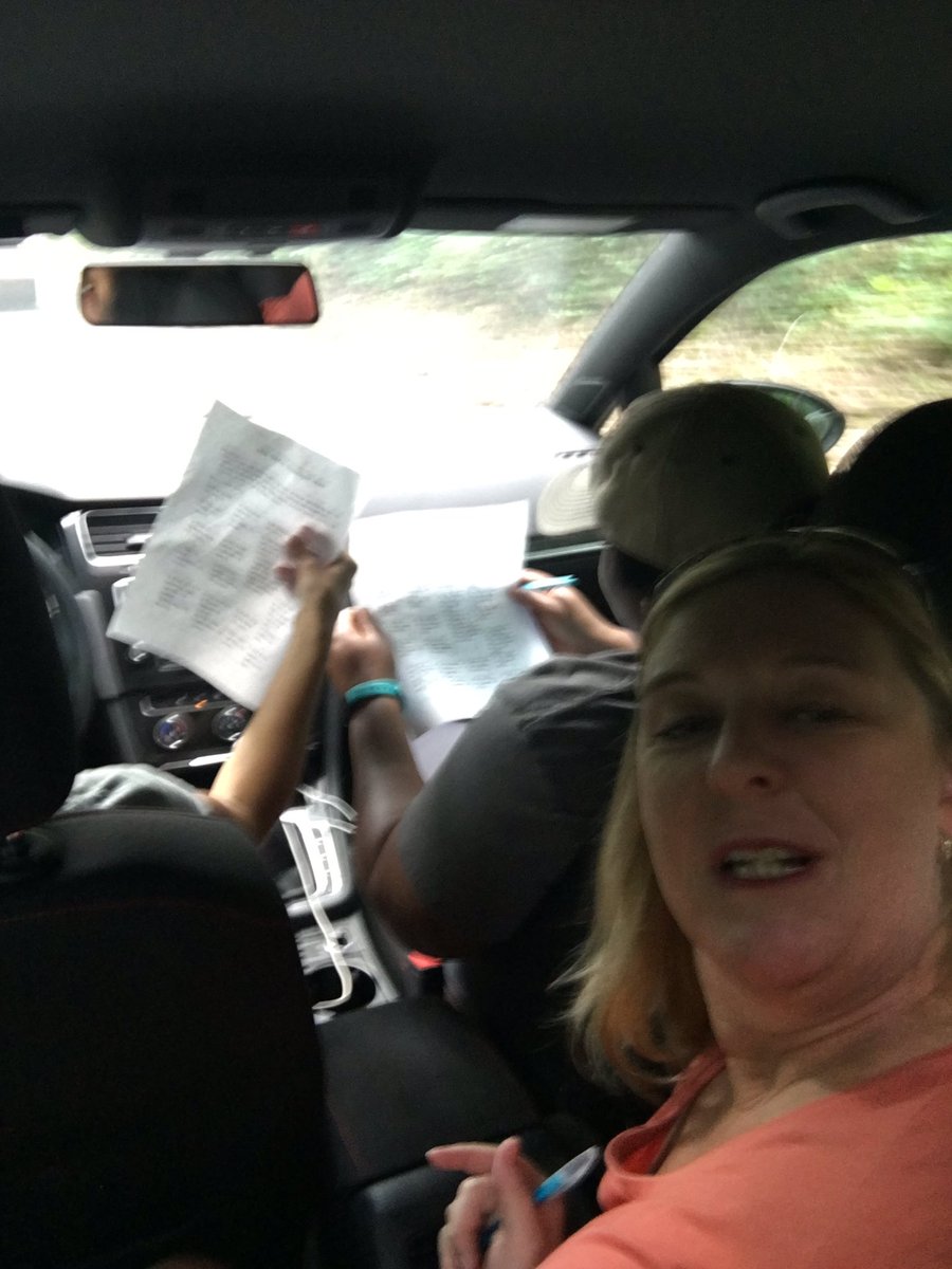 Wild card working the scavenger #teams #cesteach