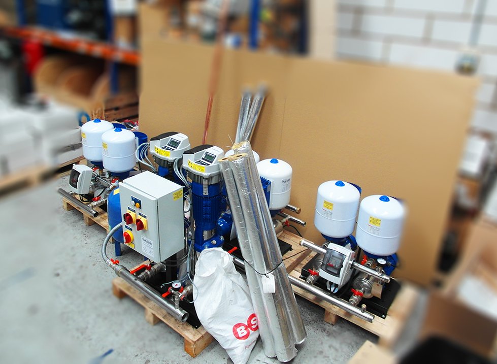 PumpsUK's tweet photo. More of our very own PUK Vari-Twin/Vari-Com units built &amp; commissioned in our Dartford workshop, ready to be installed by @PumpsUKService https://t.co/gNbPcNxvEN