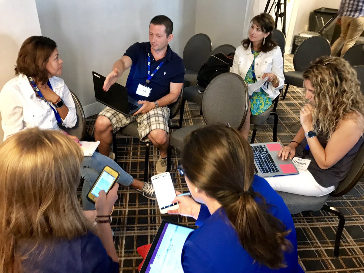 sewilkie's tweet photo. Loved the energy in our first #Q2Learn session today! Thanks so much for sharing your time, thinking & questions with us! #BLC17 @RoyBPS https://t.co/gapeeYW4Mt