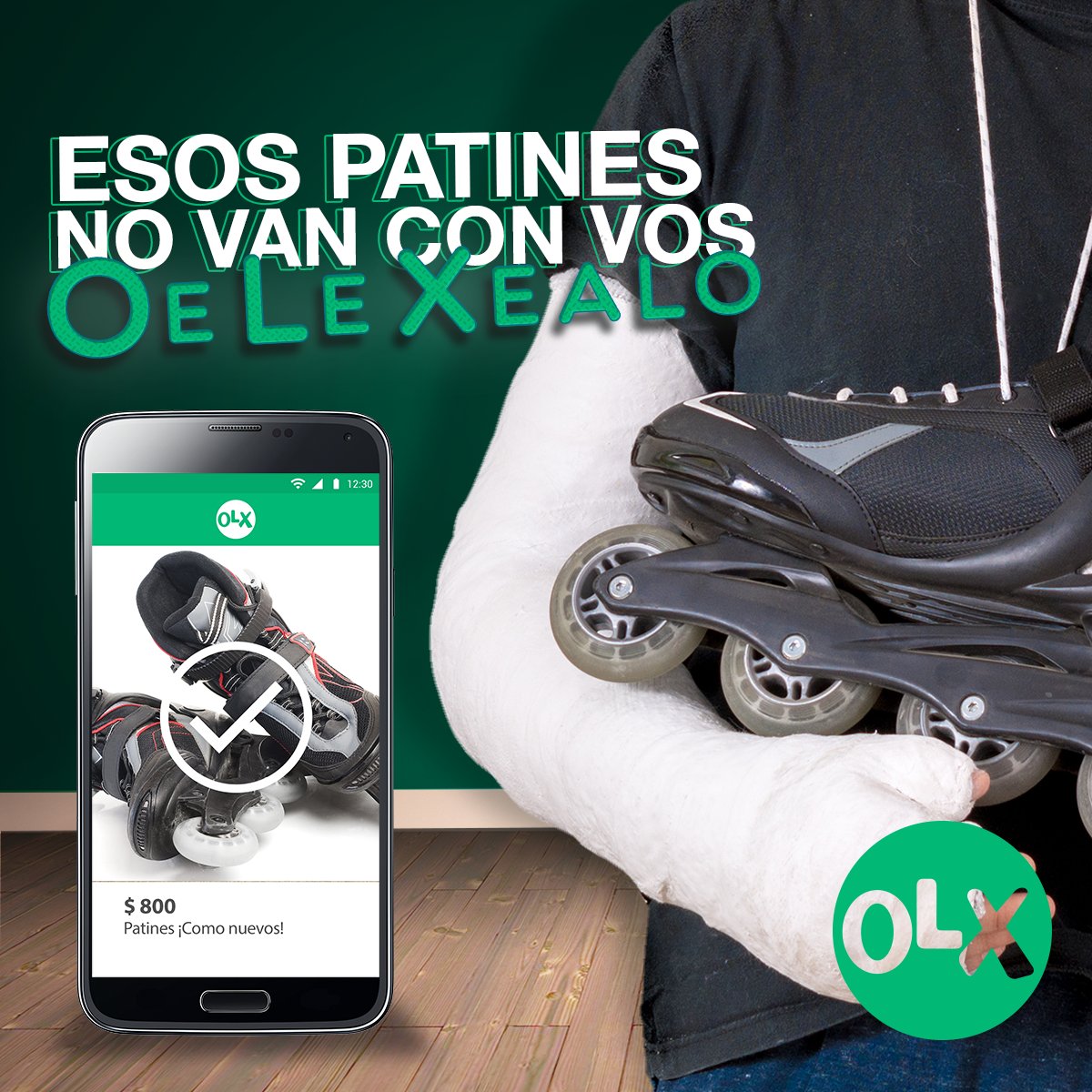 ¿La caída iluminó tu mente?💡de seguro no volverás a usar esos patines 🚫😅 Recuperá ese dinero del Dr.🤕 y #OeLeXea, #OtroLoTiene #OtroLoQuiere
