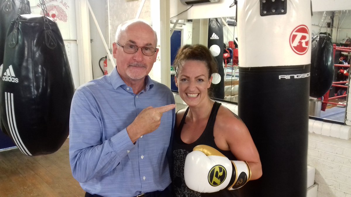 Litl_lady_t's tweet photo. @paddyboxing @trifectaboxing -     Welcome to the Ranks of Professional Boxing @LadyLuckBoxing  and @BronnyBee1 . Massive well done!! 👏👏 https://t.co/sjEnNAtfD0
