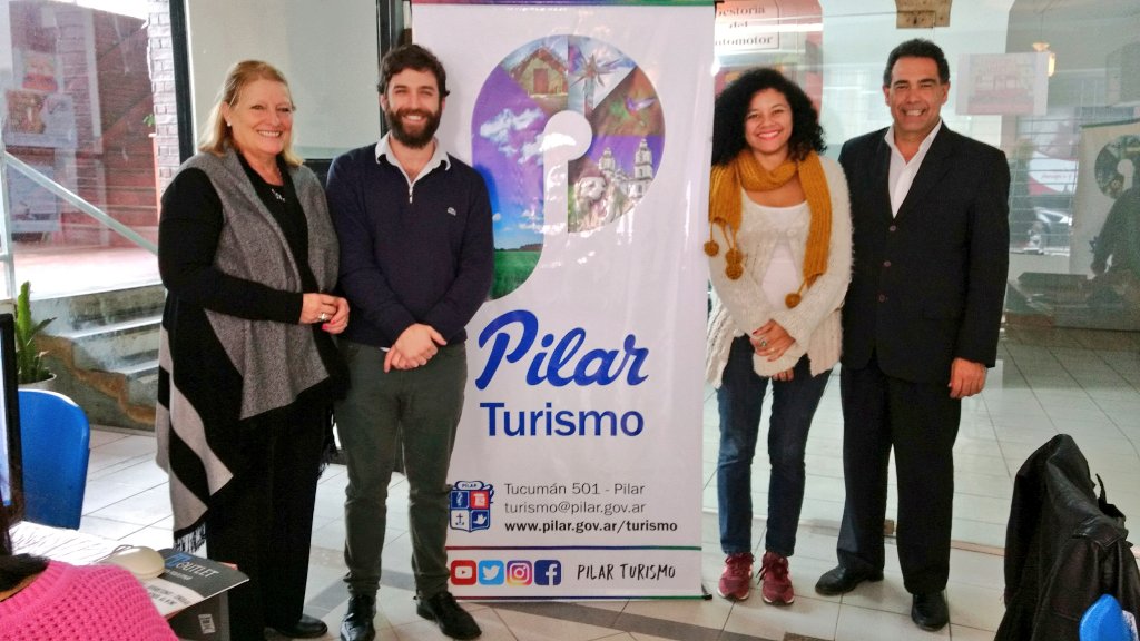 Especialista de marketing Turístico Faustino Carbone en <a href="/PilarTurismo/">Pilar Turismo</a> Pronto capacitación a operadores de Pilar <a href="/NicoDucote/">Nico Ducoté</a> <a href="/luchyravina/">Luchy Ravina</a>