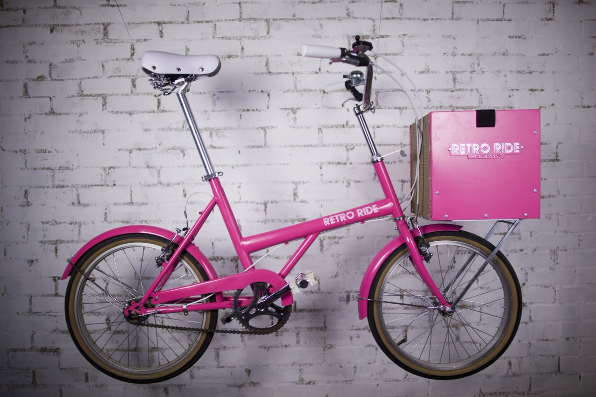 RetroRideLondon's tweet photo. We're loving our bright #pink #bike at the moment. Whats your favourite colour combination?  https://t.co/6gXnNYPAk9 #cycle #london #fashion https://t.co/agKVPsbRXg