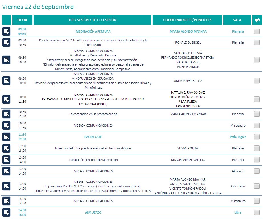 CMindfulness17's tweet photo. Ecuanimidad, compasión en la práctica clínica y psicoterapia orientada al #mindfulness, en el 3er día del I Congreso Mindfulnes y Compasión https://t.co/vImnoU6Jq7