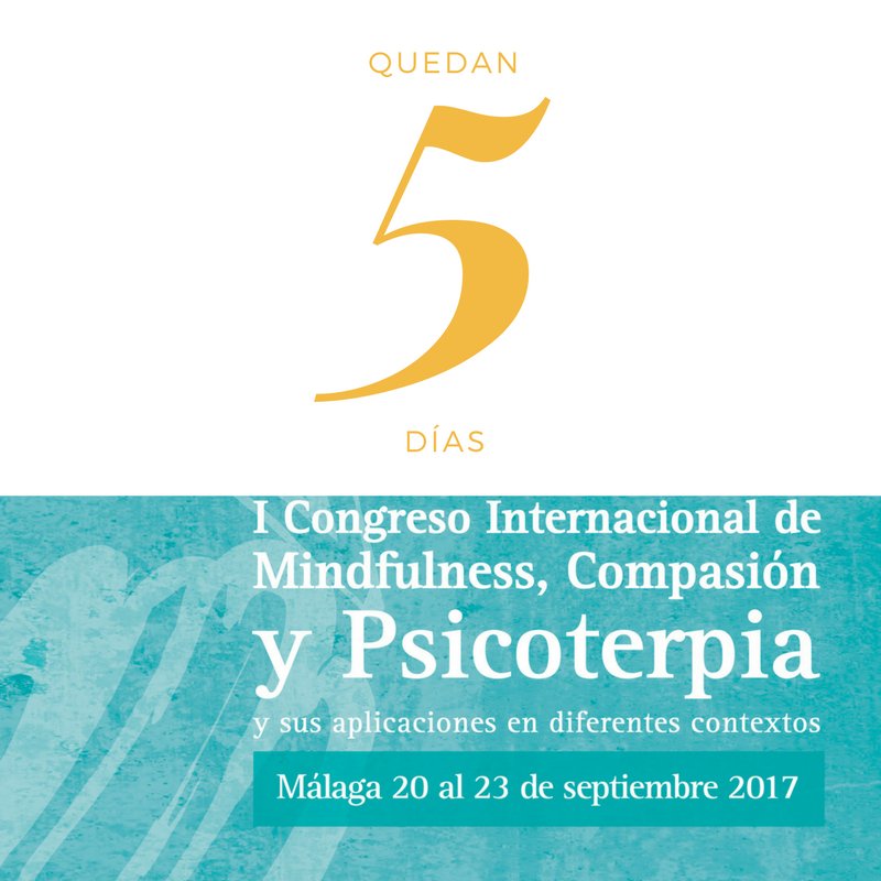 CMindfulness17's tweet photo. A punto de nuestro I Congreso Internacional de Mindfulness, Compasión y Psicoterapia. Mucha ilusión en todos. ¡Queremos veros ya! https://t.co/CPiYJPb1SA