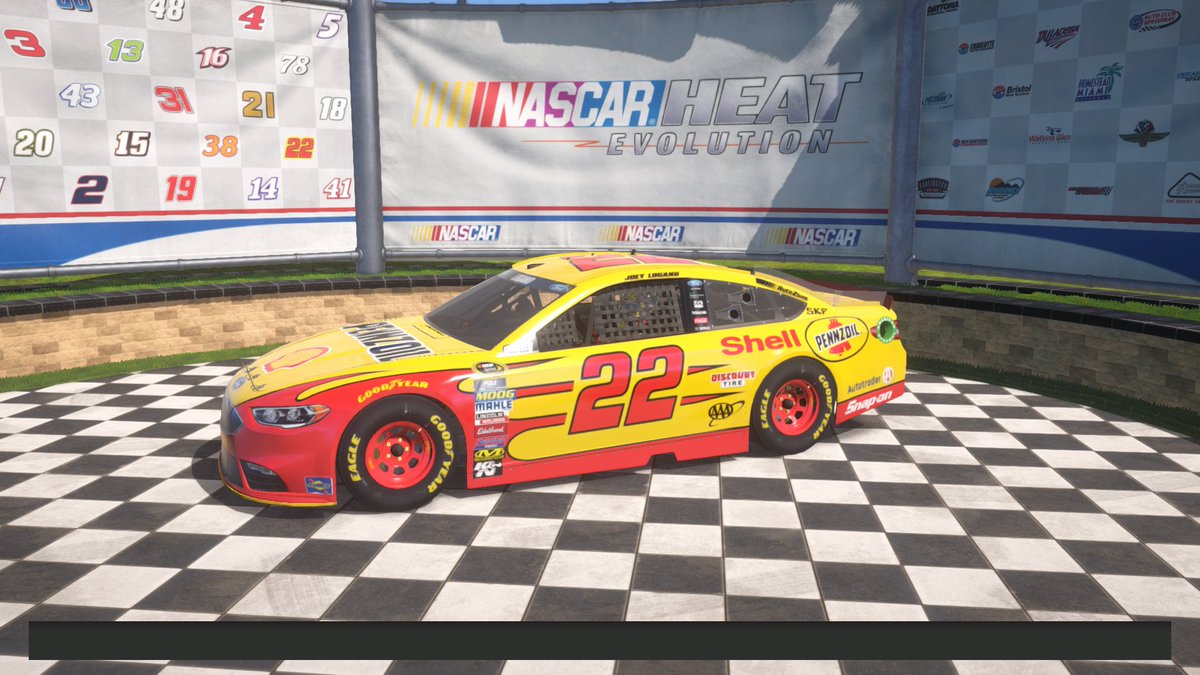 CGRacingTEAM's tweet photo. This weeks paint scheme preview for Kentucky! #SRPCS #SRLeague
2 @DWKight
21 @Nv_racing21
22 @Hunter__Senior
32 @Snyder315 https://t.co/L5GXrnaGLf