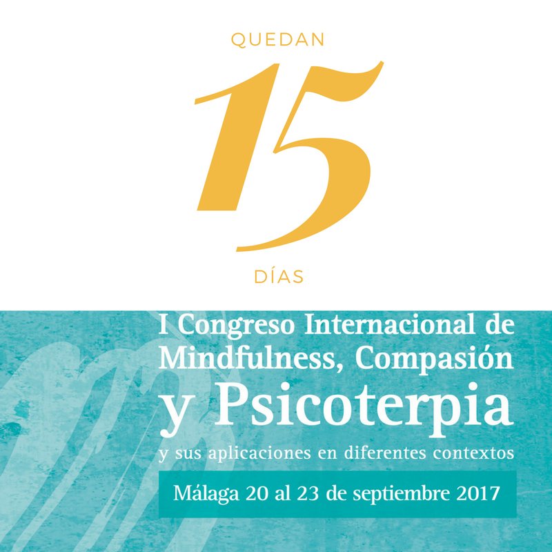 CMindfulness17's tweet photo. A dos semanas del I Congreso Internacional de Mindfulness, Compasión y Psicoterapia, queremos agradecer a todos los que lo hacen posible! https://t.co/d1JGH2Sl3w