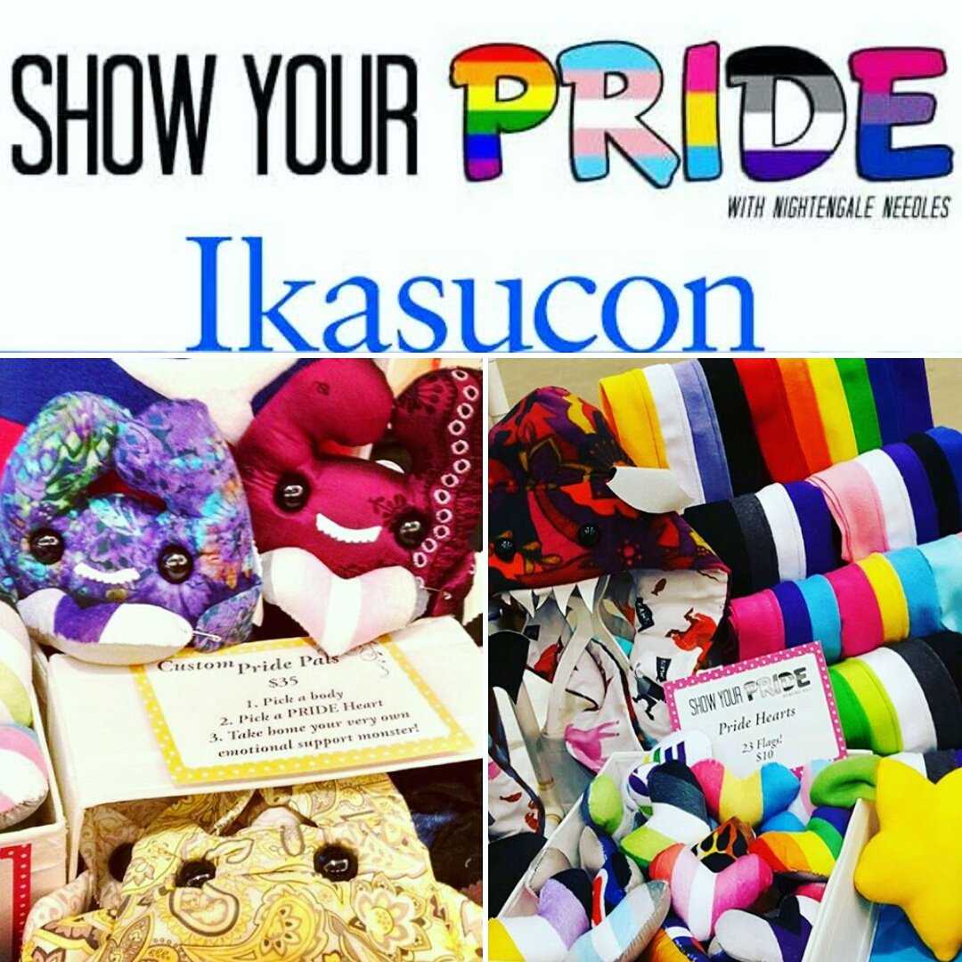 nightengale13's tweet photo. Get ready to show your #lgbtqa #Pride @ikasucon!
https://t.co/6vQV6ozq1c
#queerart #queercrafts #queerartists #lgbt #ikasucon https://t.co/jrYRgPnoUf