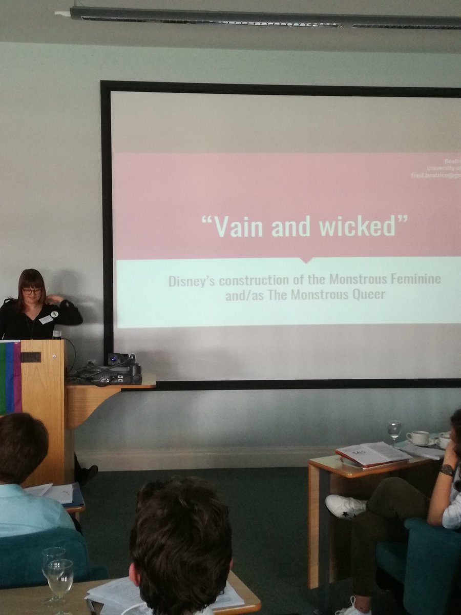 QueerAnimation's tweet image. Beatrice Frasl gives us our 2nd dose of #Disney with "The Monstrous-Feminine and/as The Monstrous-Queer in Disney"