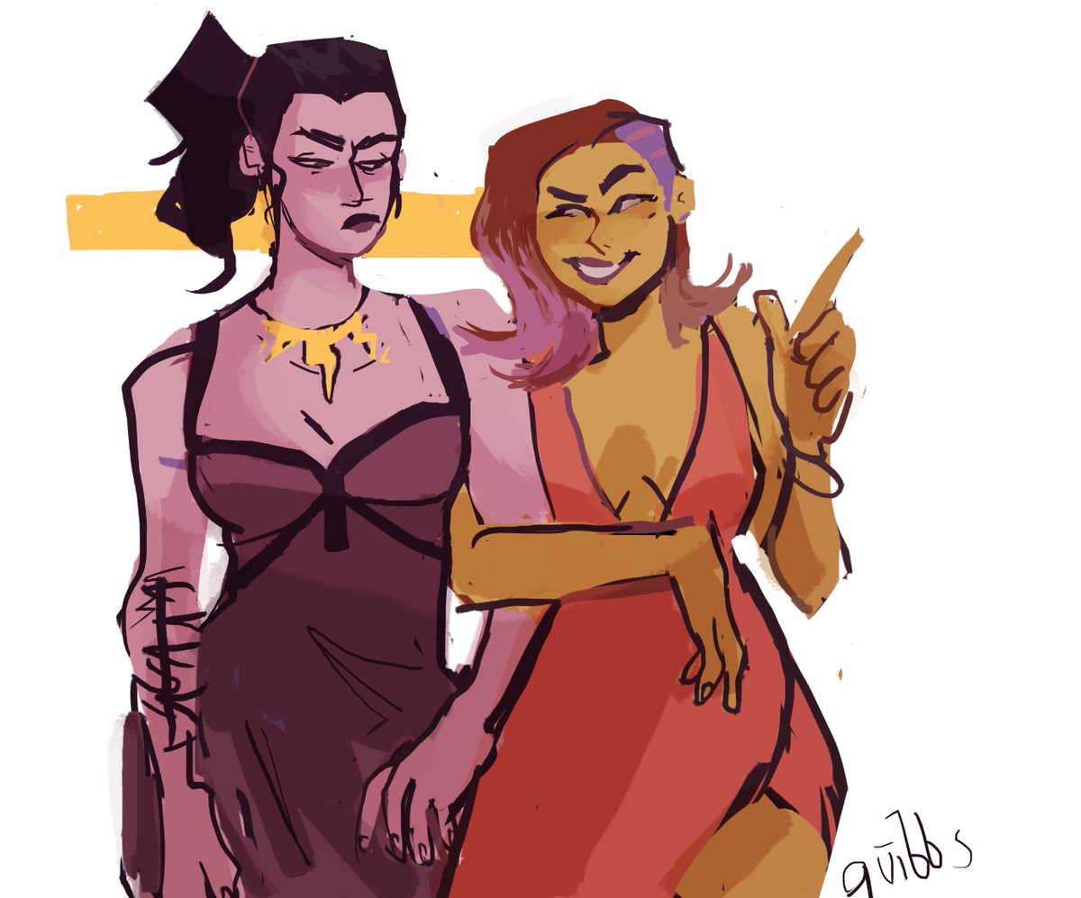 a doodle of those girls??????????????????