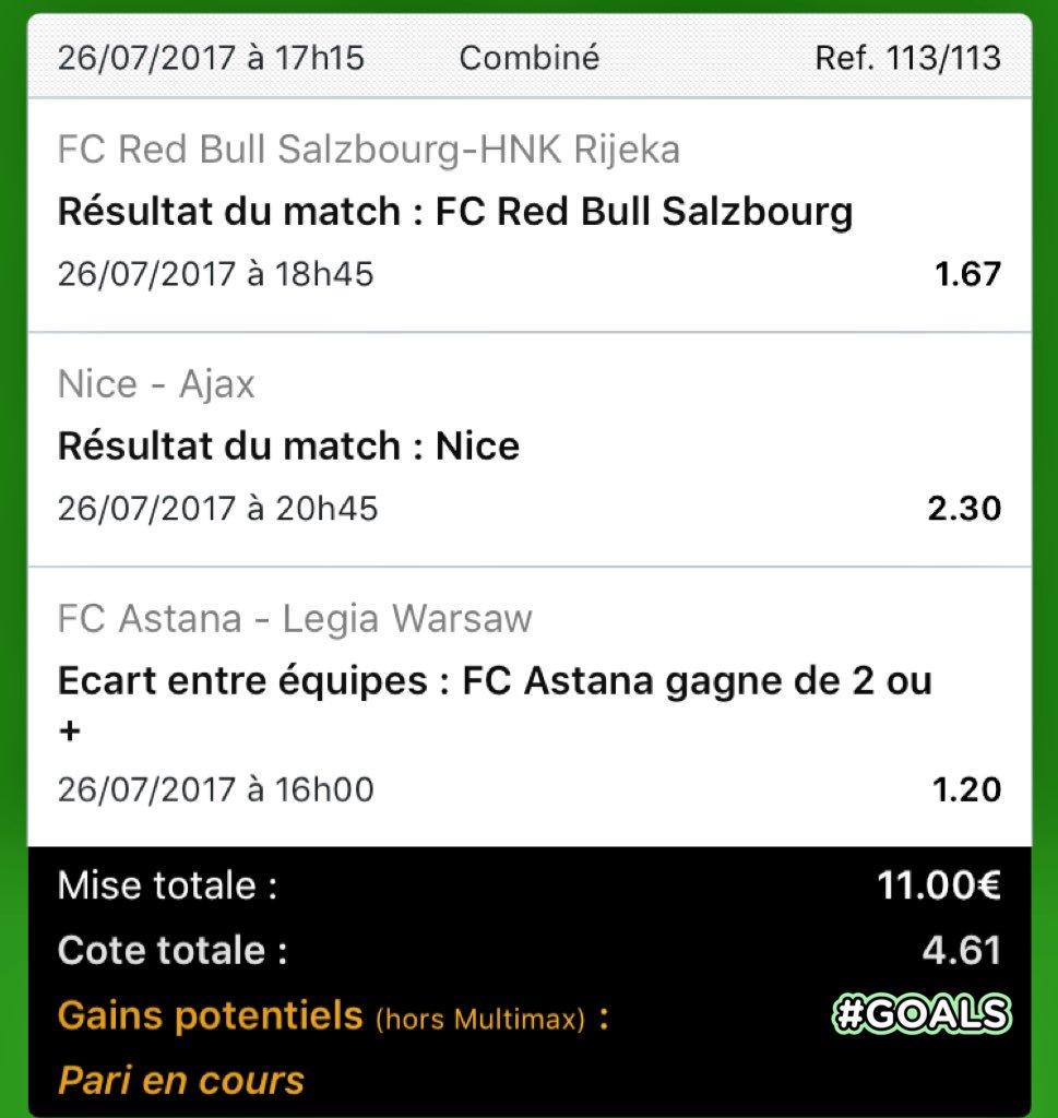 MegaBetPronos's tweet image. #ParionSport #FreeBet