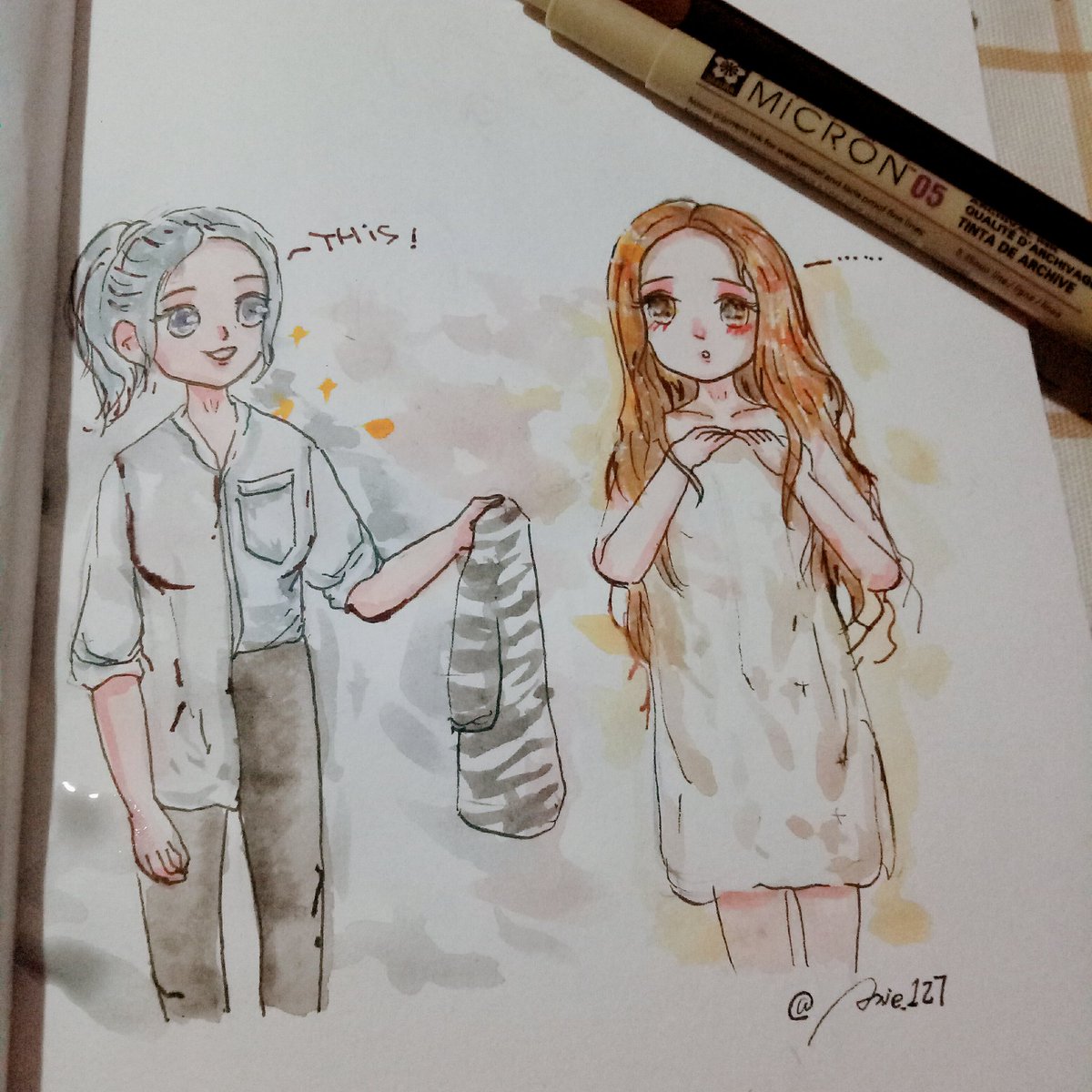 axie_127's tweet photo. #Krystal #fanart #drawing #jungsoojung #정수정 #art #artlover #drawinglove #draw #郑秀晶 #晶茜 #cp #vickrys #fx #watercolors #watercolor https://t.co/voKJJbdyFf