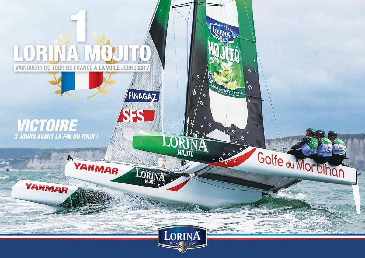 🏆 📰 Les Mojito Boys remportent le classement jeune du Tour de France à la Voile ! ➡ bit.ly/2tDhmGG
@lorinagolfe56 <a href="/tourvoile/">Tour Voile</a>