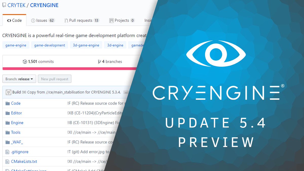 MakeGamesRu's tweet photo. Предварительный релиз CryEngine 5.4 Preview, улучшения в API Vulkan!

https://t.co/nW0JtgdZD6

#CryEngine54 #CryTek #API #Vulkan #gamedev https://t.co/n4r9oUs5qZ