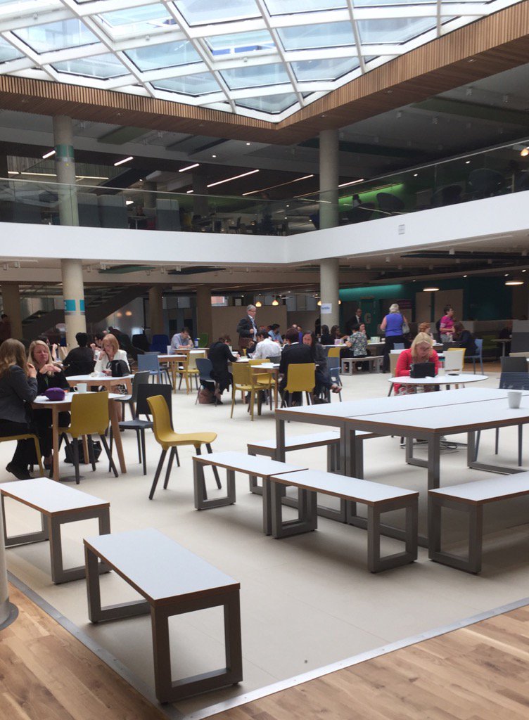 ceo_ncalc's tweet photo. V impressed with #OneAngelSquare during my visit this morning. I even had the pleasure of bumping into @RosaSignum! https://t.co/aldbA1LdqK