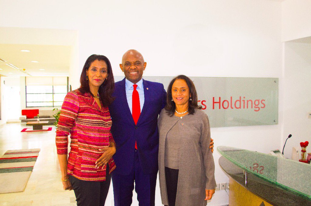 ParminderVir's tweet photo. Happy to meet @TheZeinabBadawi of @BBCNews who stopped by @Heirs_Holdings to visit @TonyOElumelu Good things to come! https://t.co/vYI7yn75WT