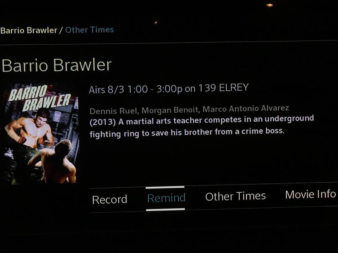 Jose73's tweet photo. #BarrioBrawler, a film I'm very proud of, airs 8/3 on @Elreynetwork! https://t.co/JYI9yJ8HVz