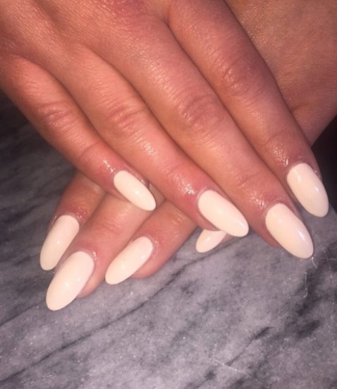 True nude 💛 Another beautiful set of nails by Sarah
