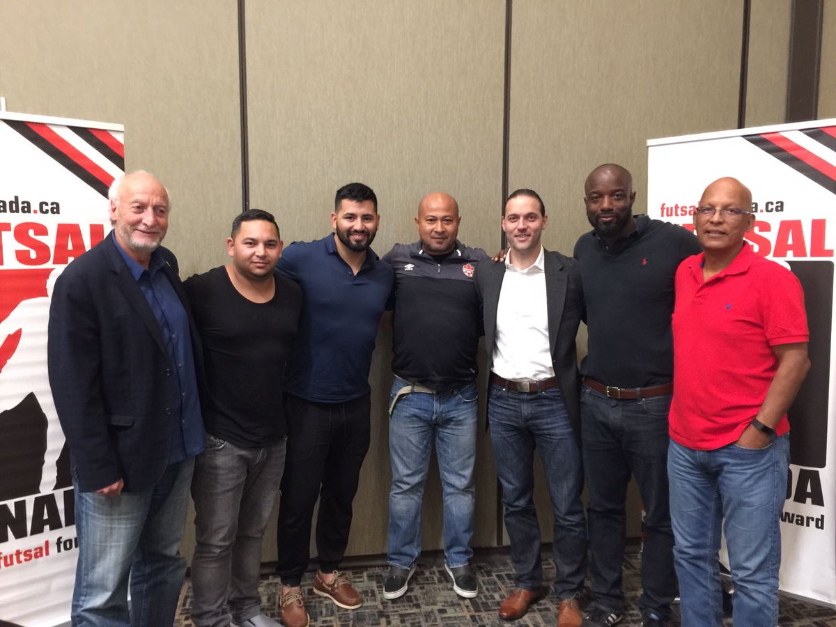 FutsalCanada's tweet photo. A fantastic futsal conference this past weekend! BIG thanks to @ODFL1 for hosting. Definitely moving #futsalforward  https://t.co/uat7msKfV5 https://t.co/7QEuoK2zcG
