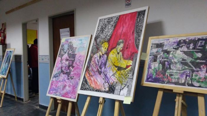 PuebloChicoHG's tweet photo. Muestra sobre el aniversario de la desaparición de Eva Perón en el @EscobarHcd del artista Cesar Domínguez
#HCD #MuestraEvaAlPiano #PCHG https://t.co/90llKQT7bx