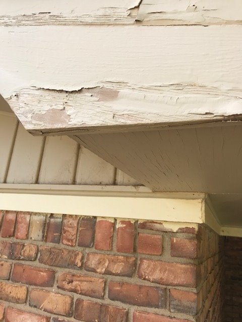 6jconstruction's tweet photo. Does your home's trim look like this? give #6JConstruction a call &amp; we can fix it #lubbockpainting #exteriorpainting #trim https://t.co/xBviuftink