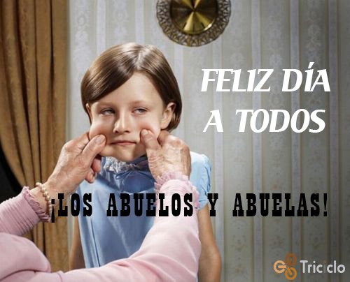 TricicloP's tweet photo. ¡¡¡¡ Hoy 26 de Julio es #DiaDeLosAbuelos 👵🏻👴🏻 !!!! https://t.co/cCvt4qrsfr