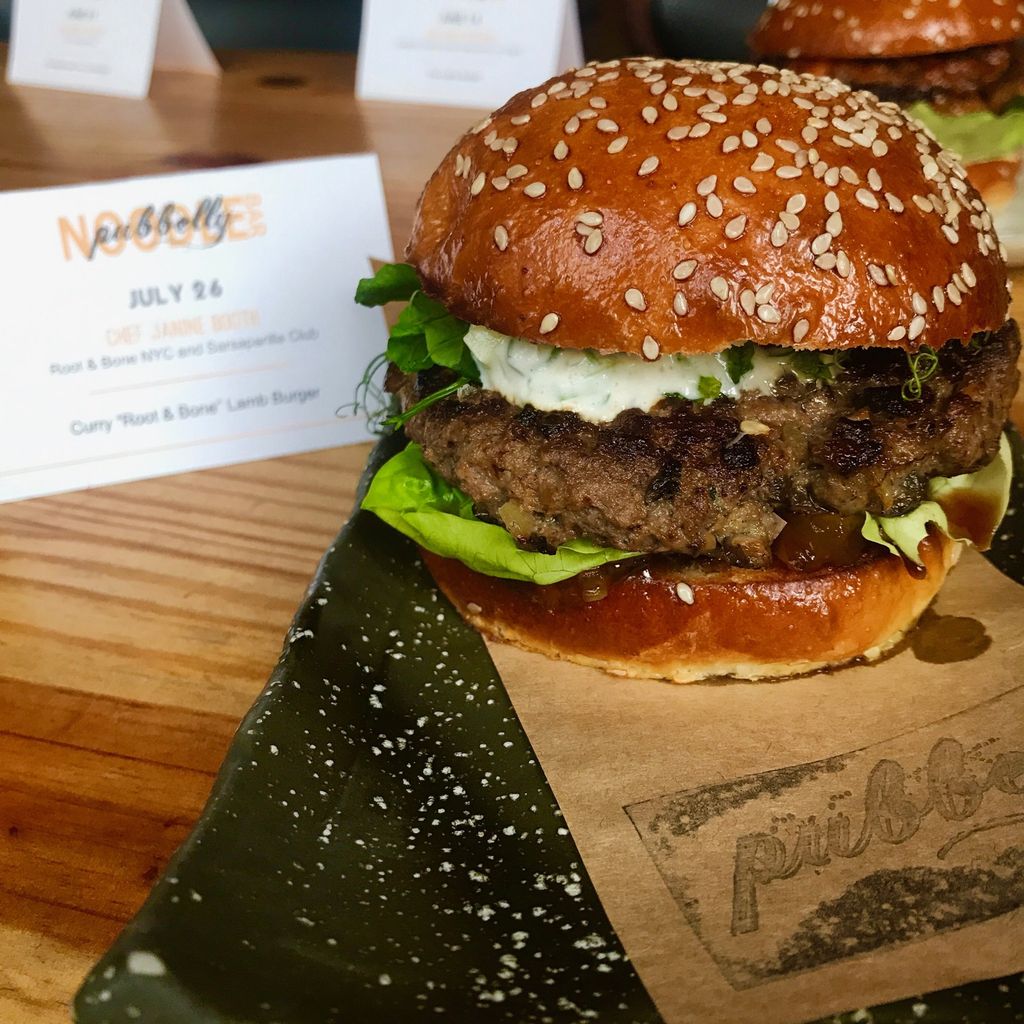 Get through Hump Day &amp; grab a burger by Janine Booth at Pubbelly restaurant. Their Summer Burger series includes Top Chef Janine Booth.