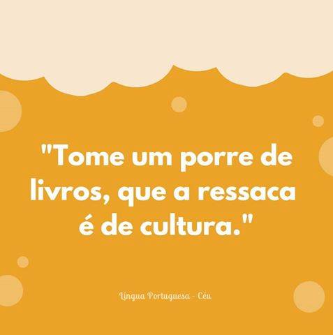 editorarocco's tweet photo. Seria esse o único tipo bom de ressaca? https://t.co/z9nC0T0Xye