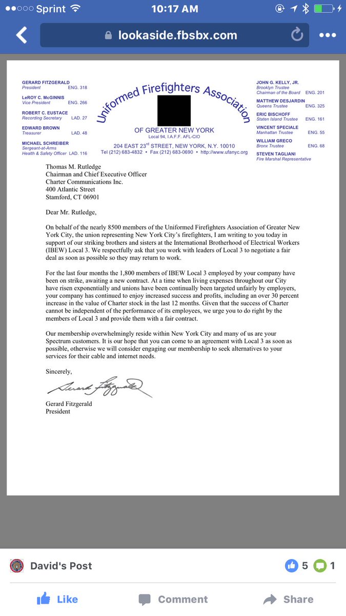 alpizarro's tweet photo. If you are a spectrum subscriber and you're tired of this strike then RT and Share on Facebook. #IWantMyLocal3 so I can have better service https://t.co/EERzA1isgg