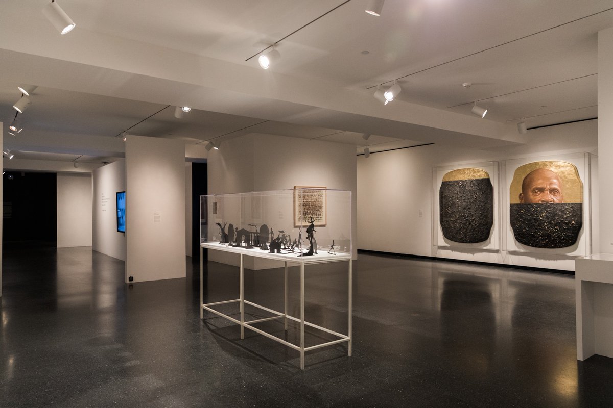 eji_org's tweet photo. An exhibit on EJI's lynching work opened yesterday @brooklynmuseum in New York, and will run through September 3. https://t.co/5vAb6Ou2R7 https://t.co/Tjz0W2WEle