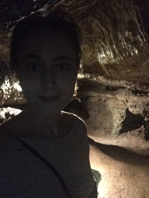 Caves and failed cave selfie https://t.co/qeJ2FIcyky