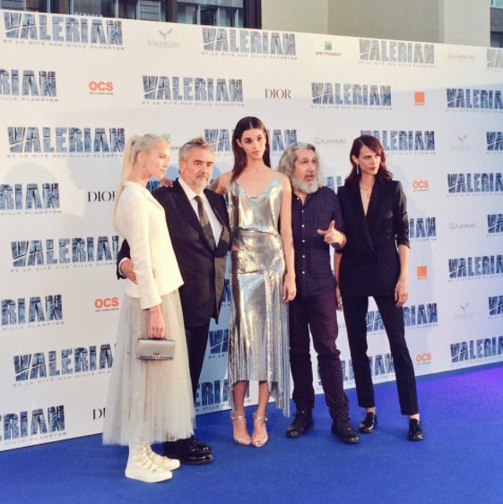 WeLoveValerian's tweet photo. A few pics from the premiere of #Valerian in @laciteducinema last night ! An amazing night for an amazing movie #WeLoveValerian https://t.co/Bb1XheCeEx