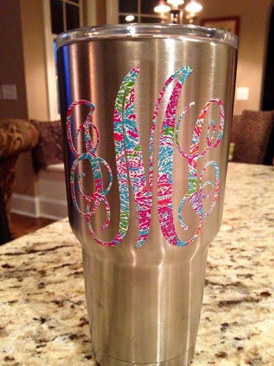 toriechipman's tweet photo. Lilly Monogram Decals are listed at https://t.co/XA4JyWdE1J #lillylove #monogramdecal #schoolsupplies #yeti #monogrameverything #vinyldecal https://t.co/mP9LinSy4X