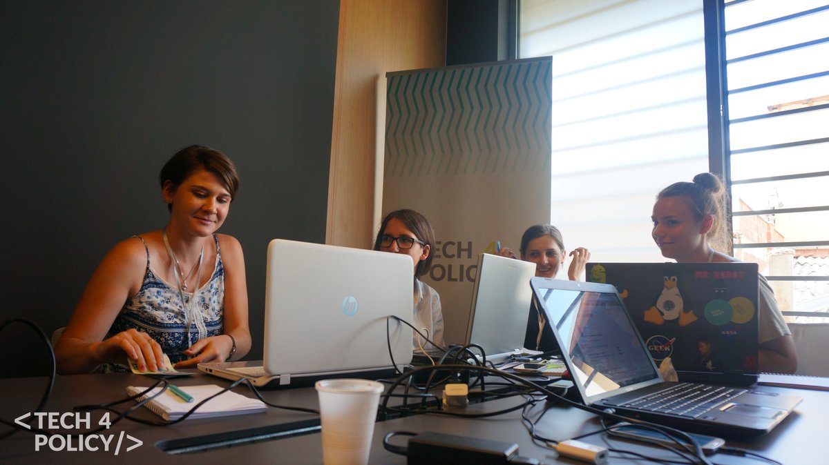 OpenDataKosovo's tweet image. 1st #tech4policy workshop. Young women show commitment &amp;amp; determination to design #digital solutions for #Kosovo municipalities.