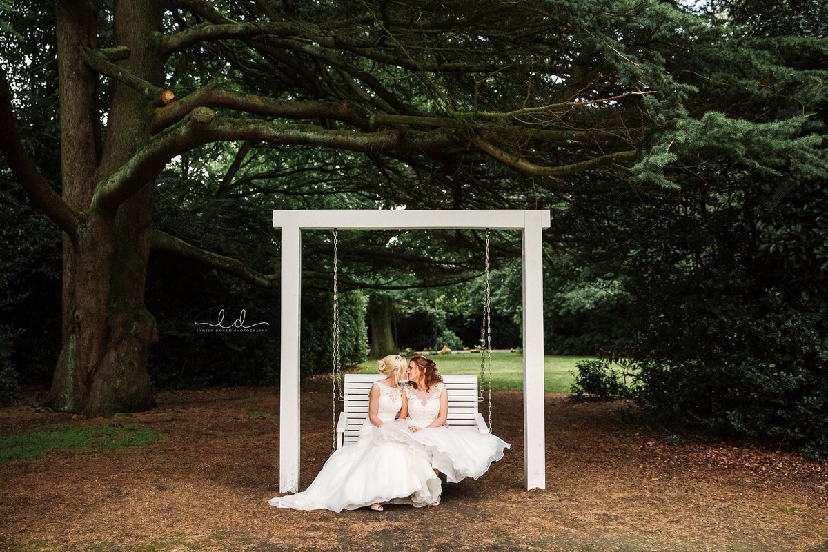 LDPhotographer's tweet photo. Gorgeous moment captured between Lisa &amp; Sally on Saturday at @weetwoodhall #wedding #weddingphotographersleeds #weddingWednesday #WeddingPic https://t.co/PPOJVUPkdD