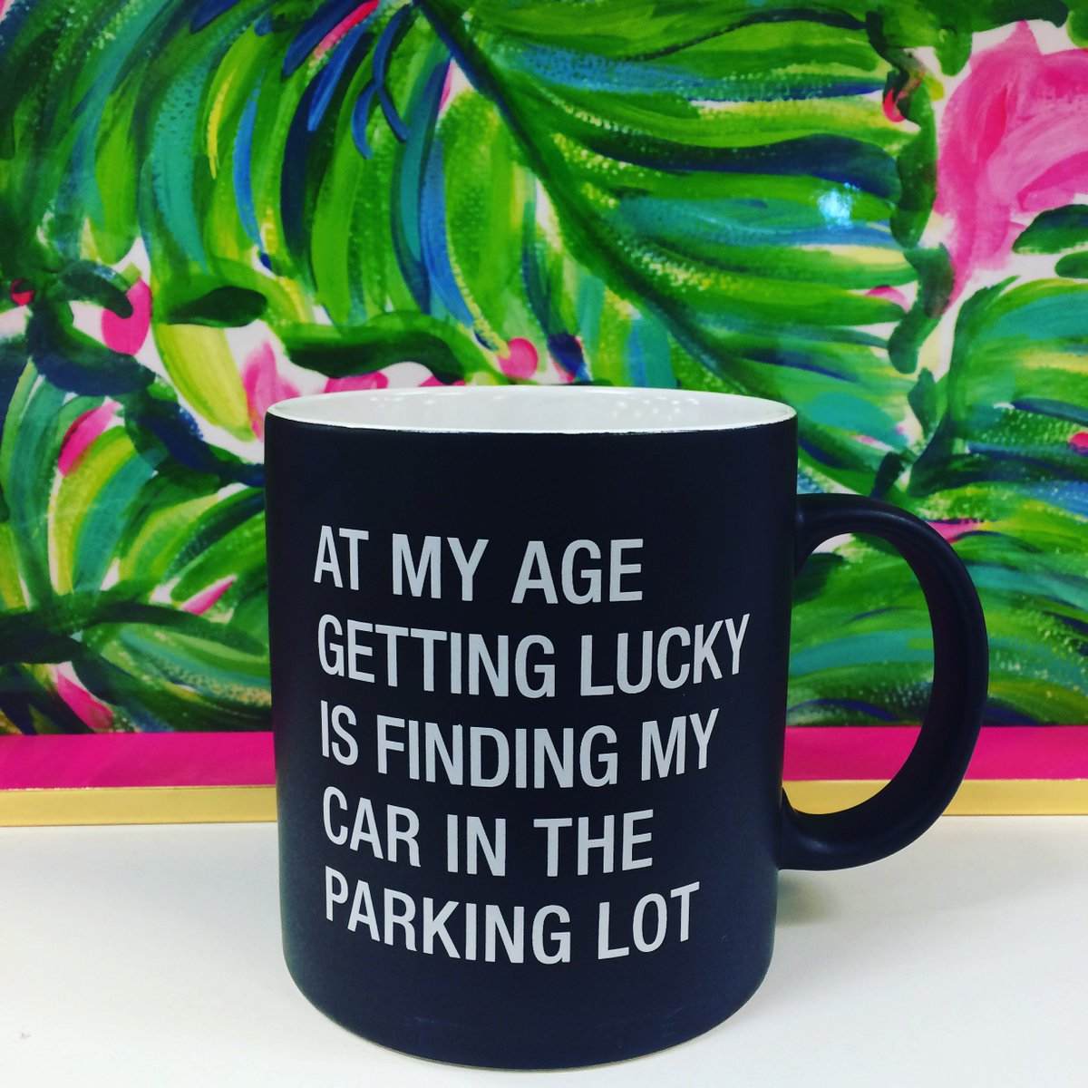 CarolinaGirlsSC's tweet photo. We specialize in losing our cars in parking lots 😂 Find this mug at CG! #shopCG https://t.co/tH4C1496lL