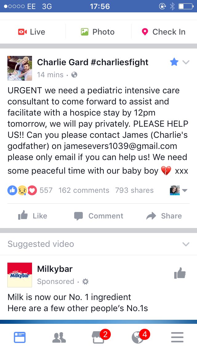 charliesfight's tweet photo. URGENT!!!!!!! Please help spread the word!! #charliegard https://t.co/Ymb95FWiLi