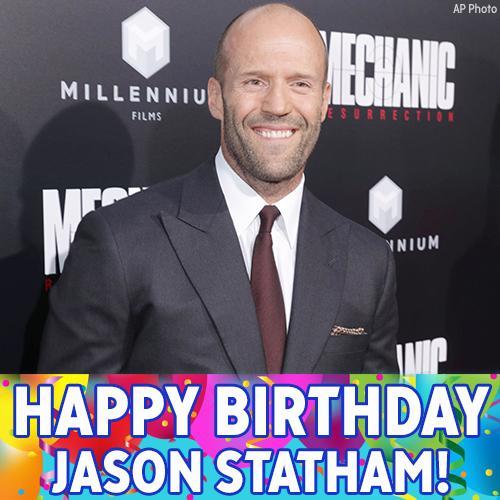 Happy birthday to action movie star Jason Statham! 