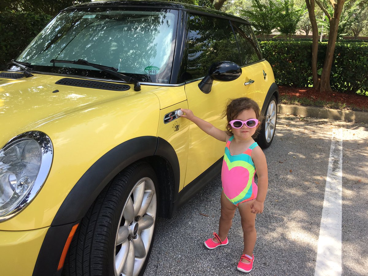 PresliTacti's tweet photo. Great day at the pool! Anyone know where I put my @MINI Bee keys!? #pineappleP https://t.co/bRfkPIQmaY