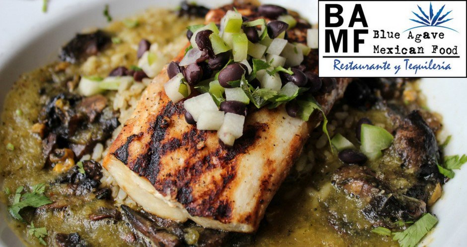 blueagavebalto's tweet photo. Yes we're known for all of our Mexican dishes, but have you ever considered our Mahi-Mahi special!? You would not be disappointed. #BAMF https://t.co/wXodRqX7pY